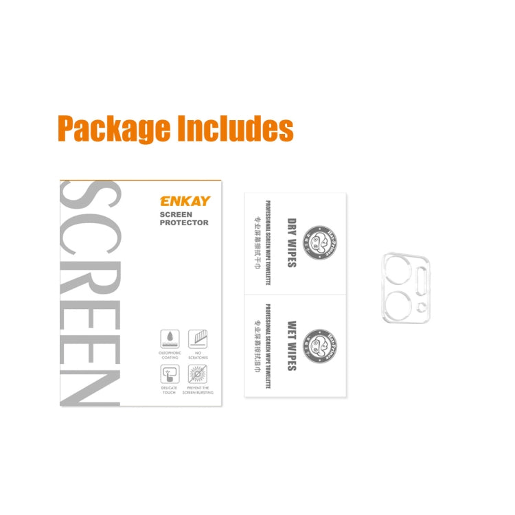 For Honor X7A ENKAY Hat-Prince 9H Rear Camera Lens Tempered Glass Film - Honor Tempered Glass by ENKAY | Online Shopping South Africa | PMC TechLife | Buy Now Pay Later Mobicred