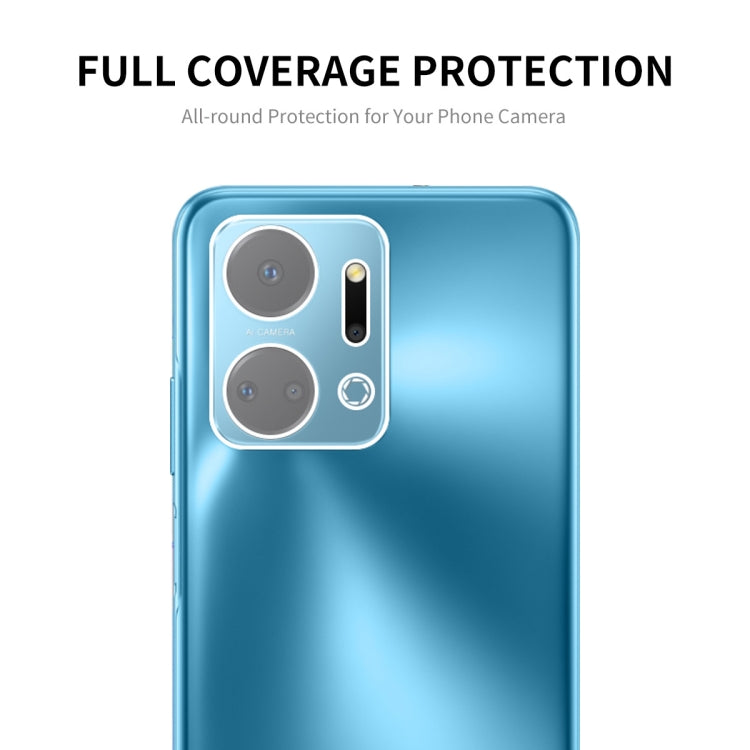 For Honor X7A ENKAY Hat-Prince 9H Rear Camera Lens Tempered Glass Film - Honor Tempered Glass by ENKAY | Online Shopping South Africa | PMC TechLife | Buy Now Pay Later Mobicred