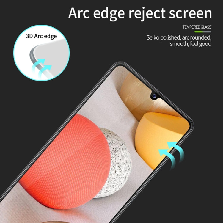 For Samsung Galaxy A34 5G MOFI 9H 3D Explosion-proof Curved Screen Tempered Glass Film(Black)