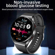 E09 1.32 inch Color Screen Smart Watch,Support Heart Rate Monitoring / Blood Pressure Monitoring(Black)