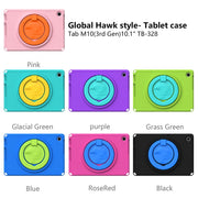 For Lenovo Tab M10 3rd Gen 10.1 TB-328 EVA Hard PC Shockproof Tablet Case(RoseRed)