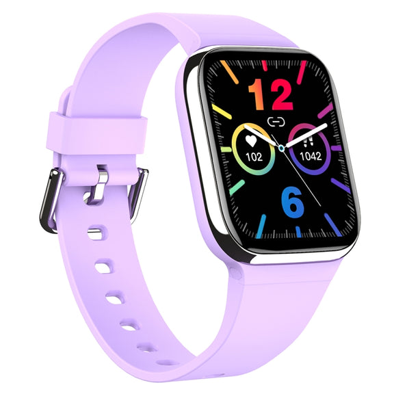 Y9 Pro 1.85 inch Color Screen Smart Watch,Support Heart Rate Monitoring / Blood Pressure Monitoring(Purple)