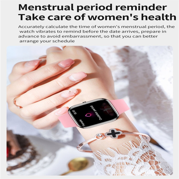 Y9 Pro 1.85 inch Color Screen Smart Watch,Support Heart Rate Monitoring / Blood Pressure Monitoring(Purple) - Smart Wristbands by PMC Jewellery | Online Shopping South Africa | PMC Jewellery | Buy Now Pay Later Mobicred