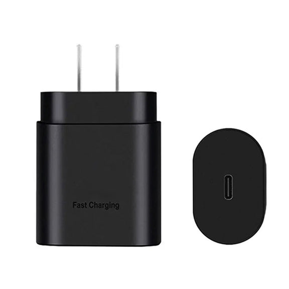 TA800 PD / PPS 25W Type-C Port Charger for Samsung, US Plug(Black)