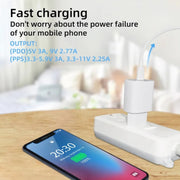 TA800 PD / PPS 25W Type-C Port Charger for Samsung, US Plug(Black)