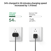 TA800 PD / PPS 25W Type-C Port Charger for Samsung, US Plug(White)