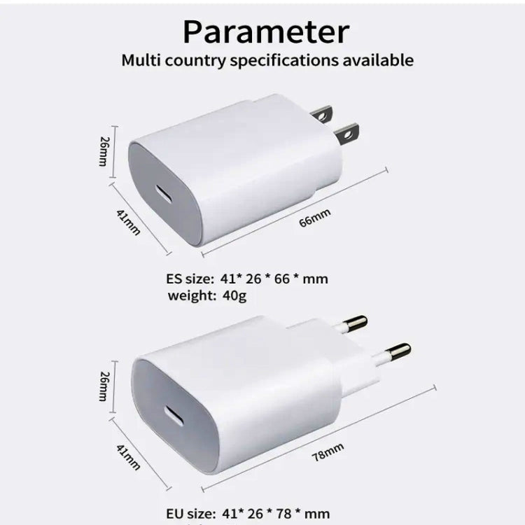 TA800 PD / PPS 25W Type-C Port Charger for Samsung, US Plug(White)