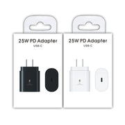 TA800 PD / PPS 25W Type-C Port Charger for Samsung, US Plug(White)
