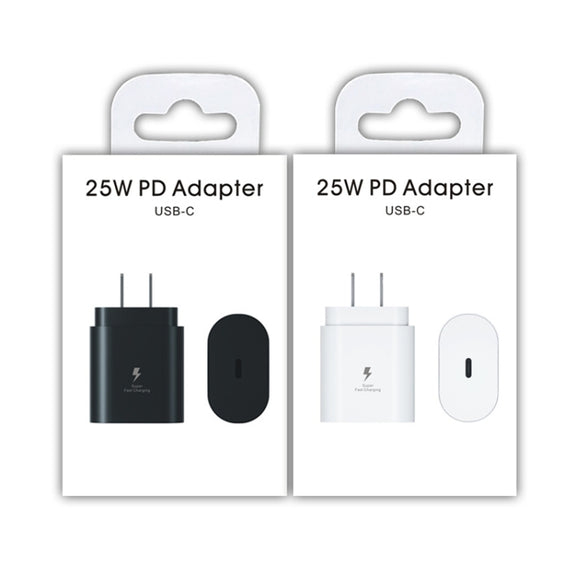 TA800 PD / PPS 25W Type-C Port Charger for Samsung, US Plug(White)