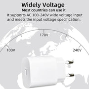 TA800 PD / PPS 25W Type-C Port Charger for Samsung, EU Plug(Black)