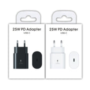 TA800 PD / PPS 25W Type-C Port Charger for Samsung, EU Plug(Black)