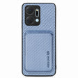 For Honor X7A Carbon Fiber Leather Card Magsafe Magnetic Phone Case(Blue) - free shipping - PMC TechLife - Order now!