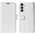 For Samsung Galaxy A34 5G R64 Texture Horizontal Flip Leather Phone Case(White) - free shipping - PMC TechLife - Order now!