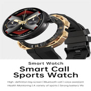 E25 1.43 inch Color Screen Smart Watch,Support Heart Rate Monitoring / Blood Pressure Monitoring(Black)