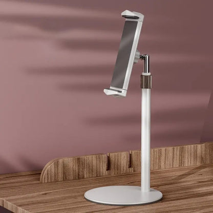 Boneruy P21 Lifting Adjustable Rotating Phone Tablet Desktop Holder(White) - Desktop Holder by BONERUY | Online Shopping South Africa | PMC Jewellery | Buy Now Pay Later Mobicred