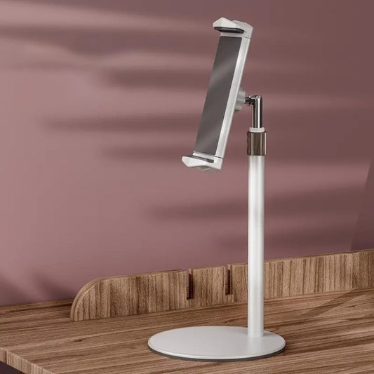 Boneruy P21 Lifting Adjustable Rotating Phone Tablet Desktop Holder(White) - Desktop Holder by BONERUY | Online Shopping South Africa | PMC Jewellery | Buy Now Pay Later Mobicred