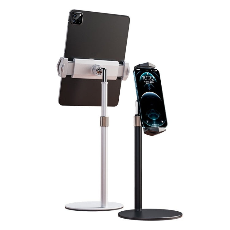 Boneruy P21 Lifting Adjustable Rotating Phone Tablet Desktop Holder(White) - Desktop Holder by BONERUY | Online Shopping South Africa | PMC Jewellery | Buy Now Pay Later Mobicred