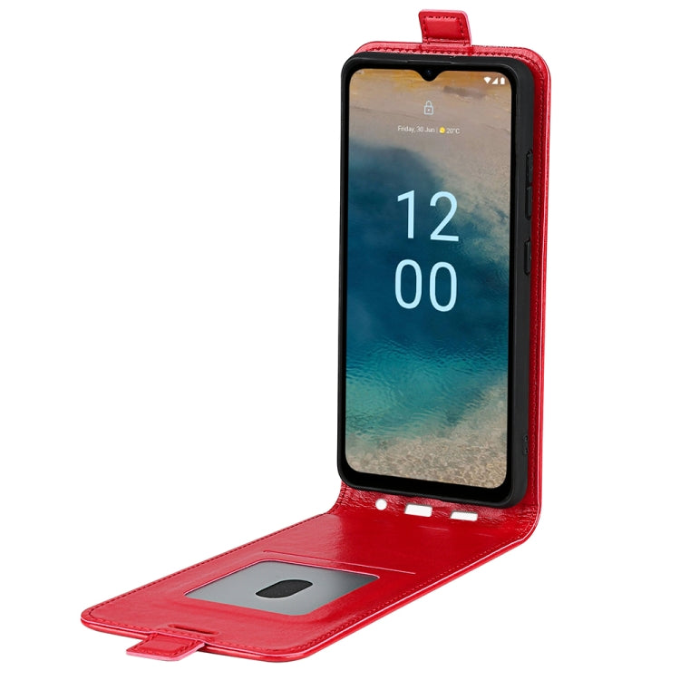For Nokia G22 R64 Texture Vertical Flip Leather Phone Case(Red)