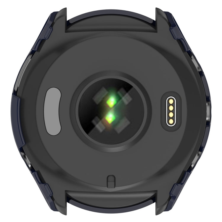 For Garmin Forerunner 965 PC + Toughened Film Integrated Watch Protective Case(Pink) - Smart Wear by PMC TechLife | Online Shopping South Africa | PMC TechLife