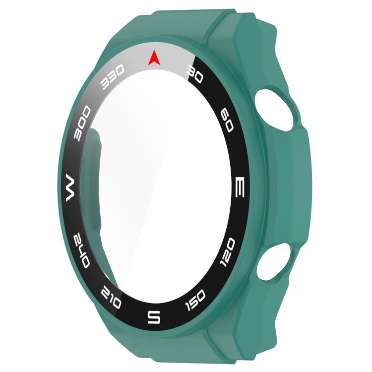 For Huawei Watch Ultimate PC+ Toughened Film Integrated Watch Protective Case(Green) - Smart Wear by PMC TechLife | Online Shopping South Africa | PMC TechLife