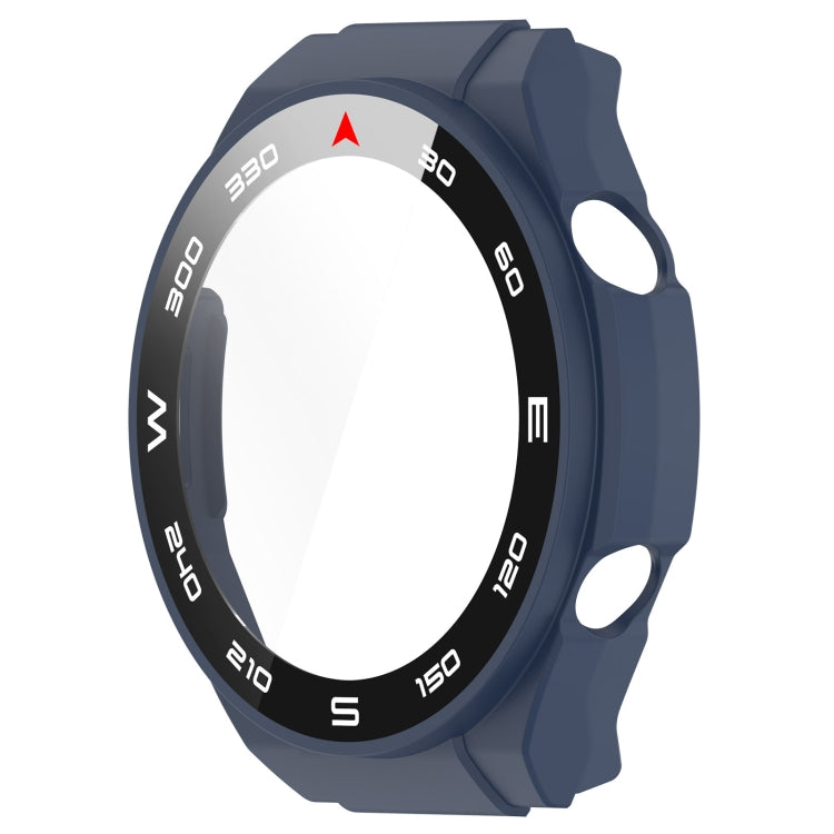 For Huawei Watch Ultimate PC+ Toughened Film Integrated Watch Protective Case(Blue) - Smart Wear by PMC TechLife | Online Shopping South Africa | PMC TechLife