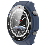 For Huawei Watch Ultimate PC+ Toughened Film Integrated Watch Protective Case(Blue)