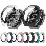 For Huawei Watch Ultimate PC+ Toughened Film Integrated Watch Protective Case(Black)