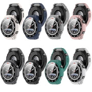 For Huawei Watch Ultimate PC+ Toughened Film Integrated Watch Protective Case(Black)
