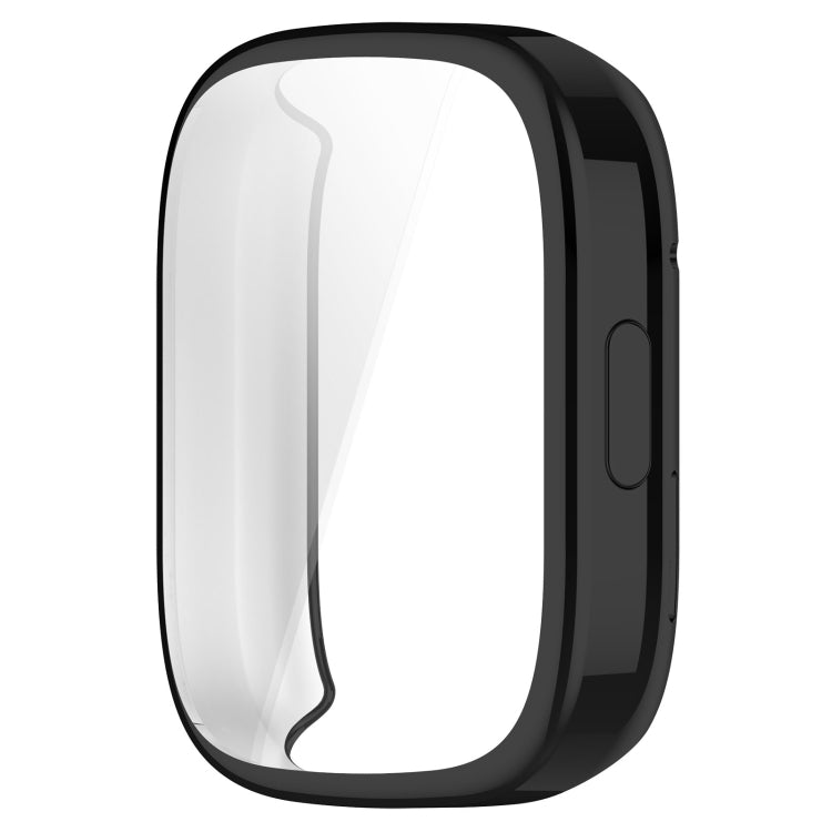 For Redmi Watch 3 TPU Fully Enclosed Watch Protective Case(Black) - Smart Wear by PMC TechLife | Online Shopping South Africa | PMC TechLife