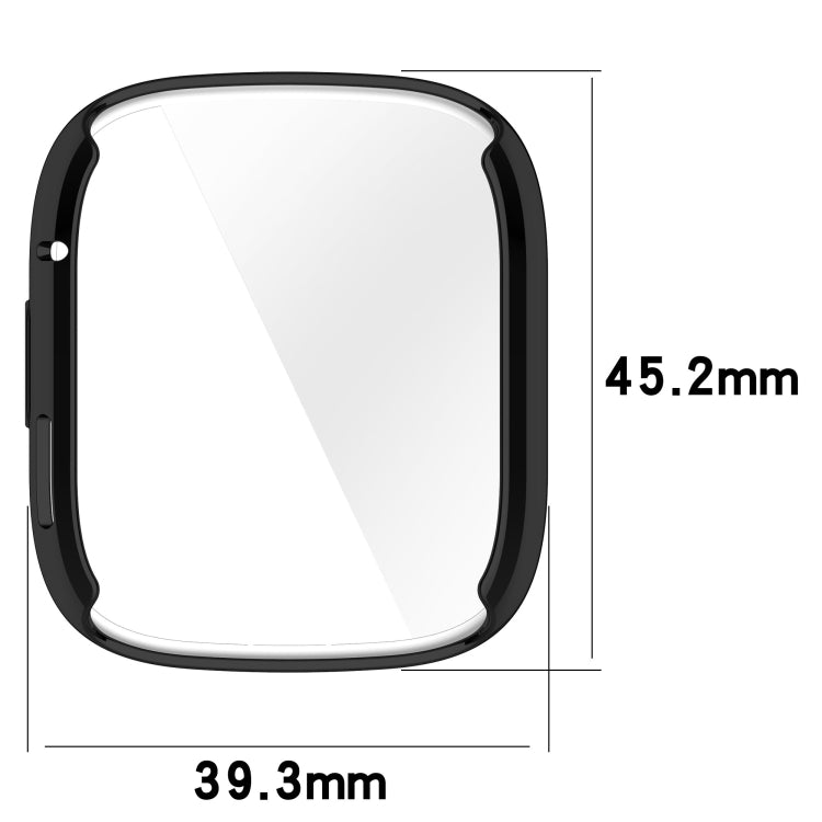 For Redmi Watch 3 TPU Fully Enclosed Watch Protective Case(Sliver)