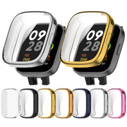 For Redmi Watch 3 TPU Fully Enclosed Watch Protective Case(Black)