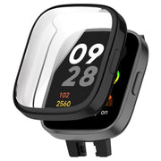 For Redmi Watch 3 Lite TPU Fully Enclosed Watch Protective Case(Black)