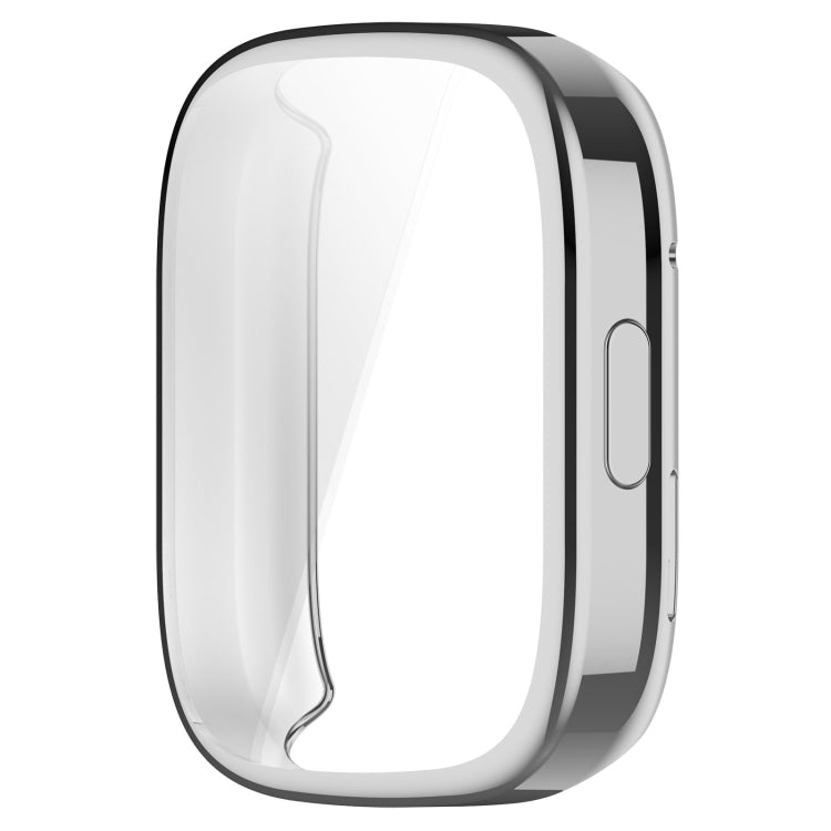 For Redmi Watch 3 Lite TPU Fully Enclosed Watch Protective Case(Sliver)