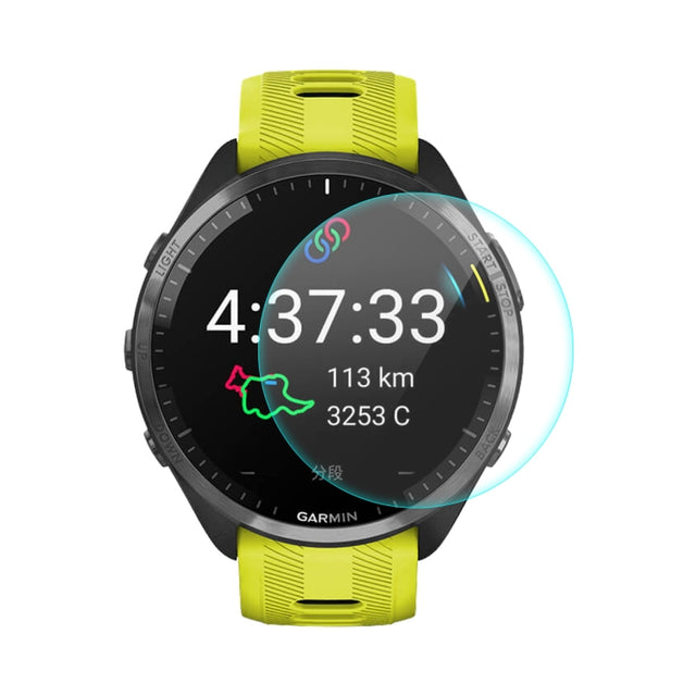 1pcs For Garmin Forerunner 965 ENKAY 0.2mm 9H Tempered Glass Screen Protector Watch Film