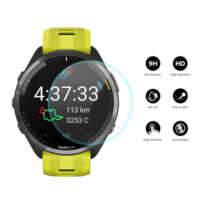 5pcs Compatible with Garmin Compatible witherunner 965 ENKAY 0.2mm 9H Tempered Glass Screen Protector Watch Film - Screen Protector by ENKAY | Online Shopping South Africa | PMC Jewellery | Buy Now Pay Later Mobicred