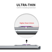 For HUAWEI P60 / P60 Pro / P60 Art ENKAY Hat-Prince 9H Rear Camera Lens Aluminium Alloy Tempered Glass Film(Black)