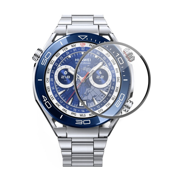 1pcs For Huawei Watch Ultimate ENKAY Hat-Prince 3D Full Coverage Soft PC Edge + PMMA HD Screen Protector Film