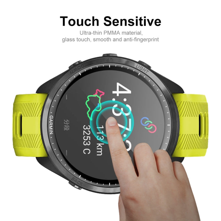 2pcs Compatible with Garmin Compatible witherunner 965 ENKAY Hat-Prince 3D Full Coverage Soft PC Edge + PMMA HD Screen Protector Film - Screen Protector by ENKAY | Online Shopping South Africa | PMC TechLife | Buy Now Pay Later Mobicred