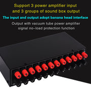 B036 3 Input 3 Output Power Amplifier And Speaker Switcher Speaker Switch Splitter Comparator