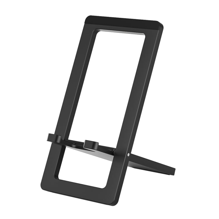H18 Multifunctional Portable Phone Tablet Desktop Folding Stand(Black) - Desktop Holder by PMC TechLife | Online Shopping South Africa | PMC TechLife