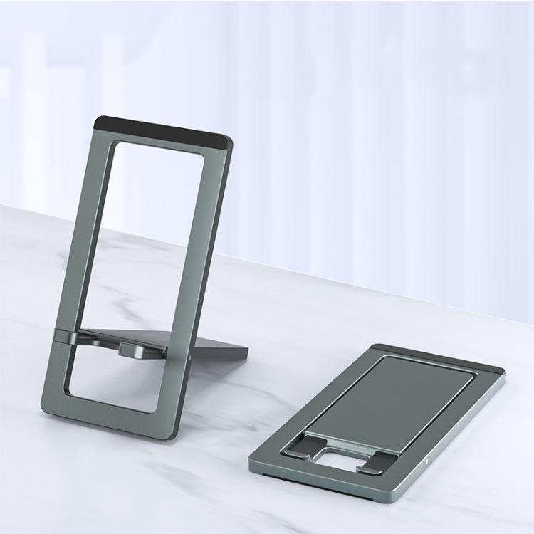 H18 Multifunctional Portable Phone Tablet Desktop Folding Stand(Silver) - Desktop Holder by PMC TechLife | Online Shopping South Africa | PMC TechLife