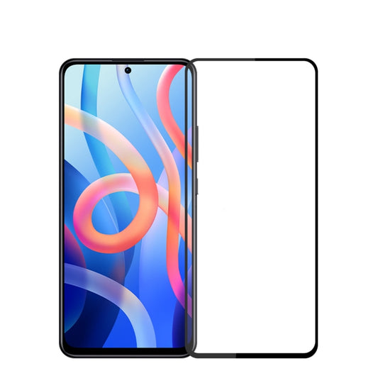 For Xiaomi Redmi Note 12S PINWUYO 9H 2.5D Full Screen Tempered Glass Film(Black) -  by PINWUYO | Online Shopping South Africa | PMC Jewellery | Buy Now Pay Later Mobicred