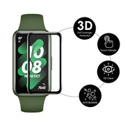 2pcs For Huawei Band 8 / 9 ENKAY Hat-Prince 3D Full Coverage Soft PC Edge + PMMA HD Screen Protector Film