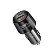 P29 48W PD30W + QC3.0 18W USB Dual Port Car Charger(Black) - Car Charger by PMC TechLife | Online Shopping South Africa | PMC TechLife