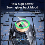 T7 Multipurpose Car Wireless Charger Infrared Automatic Inducction Car Mobile Phone Bracket