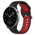 For Amazfit GTR Mini 20mm Breathable Two-Color Silicone Watch Band(Black+Red) - Watch Bands by PMC TechLife | Online Shopping South Africa | PMC TechLife