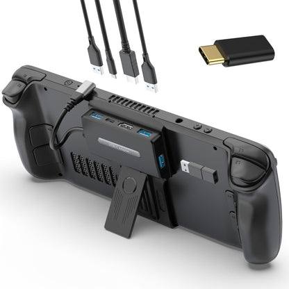 V266 For Steam Deck 5 in 1 Bracket Docking Station Charging Base Support 4K/60Hz USB3.0 - free shipping - PMC Jewellery - Order now!