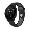 For Garmin Forerunner 955 22mm Sports Breathable Silicone Watch Band(Black+Grey) -  by PMC TechLife | Online Shopping South Africa | PMC TechLife