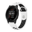 For Garmin Forerunner 945 22mm Sports Breathable Silicone Watch Band(White+Black) -  by PMC TechLife | Online Shopping South Africa | PMC TechLife