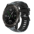 For Garmin D2 Delta PX 26mm Camouflage Printed Silicone Watch Band(Black+Digital  Camouflage) -  by PMC TechLife | Online Shopping South Africa | PMC TechLife